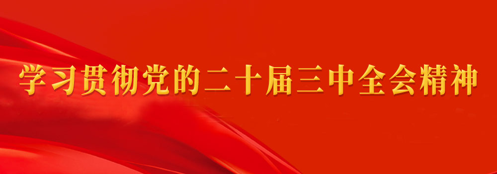學習貫徹黨的二十屆三中全會精神